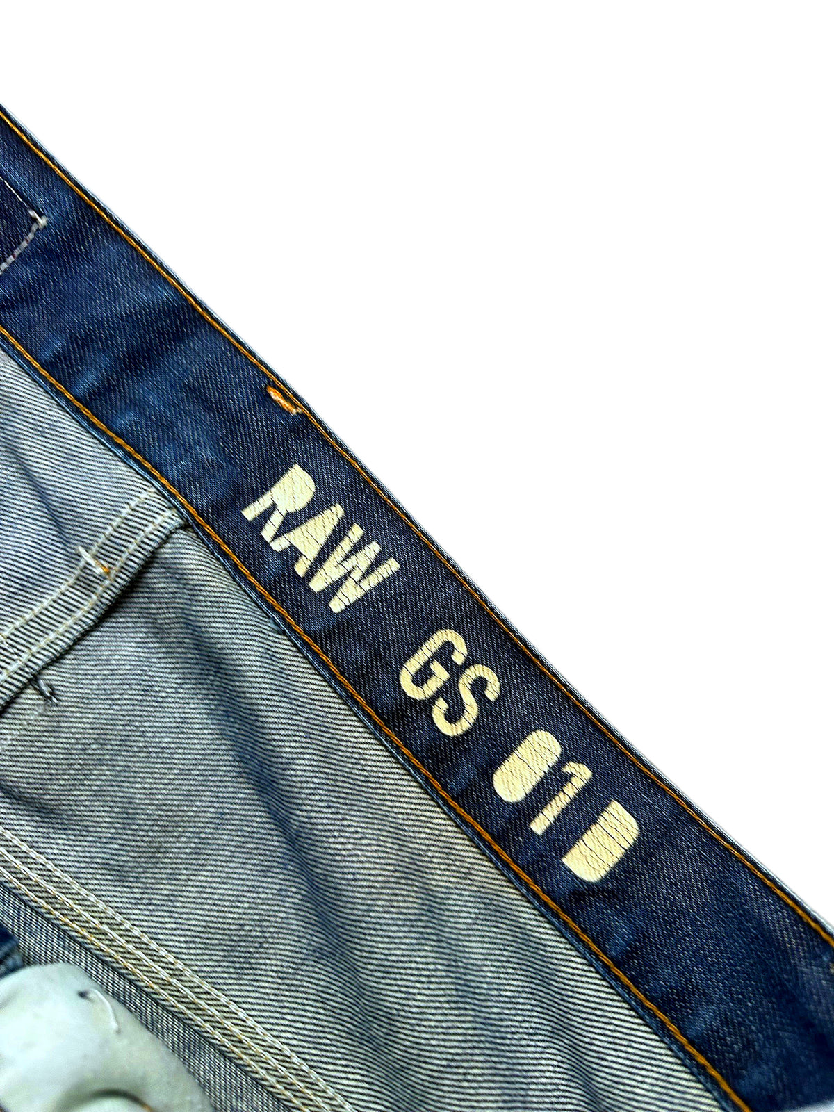 Vintage G-Star Y2K Straight Leg Jeans „GS01“ (L) – Detailaufnahme 1