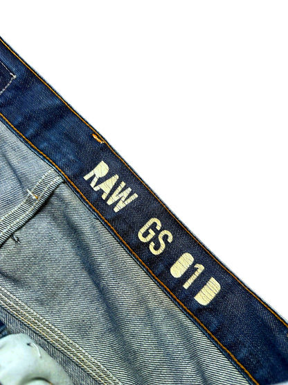 Vintage G-Star Y2K Straight Leg Jeans „GS01“ (L) – Detailaufnahme 1
