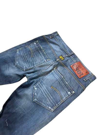 Vintage G-Star Y2K Straight Leg Jeans „GS01“ (L) – Detailaufnahme 3