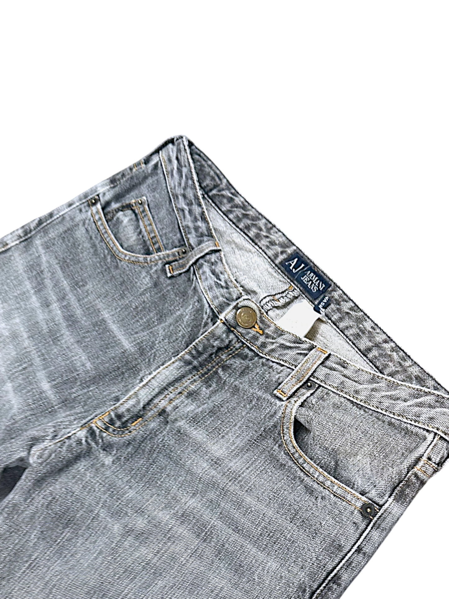 Vintage Armani Y2K Straight Leg Jeans (S)