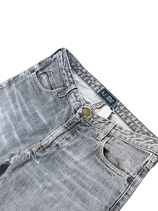 Vintage Armani Y2K Straight Leg Jeans (S)