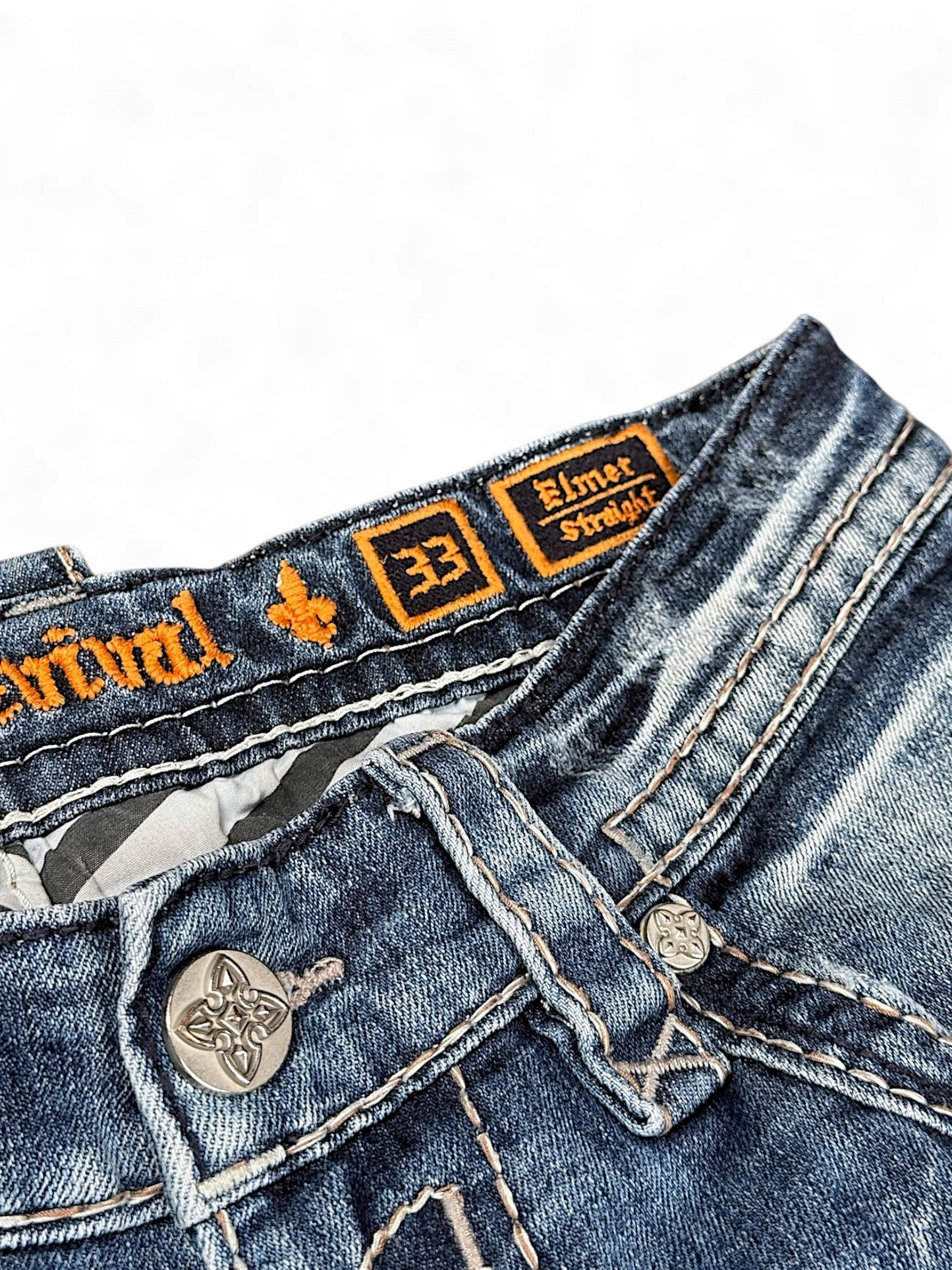 Vintage Rock Revival y2k Jeans (L)
