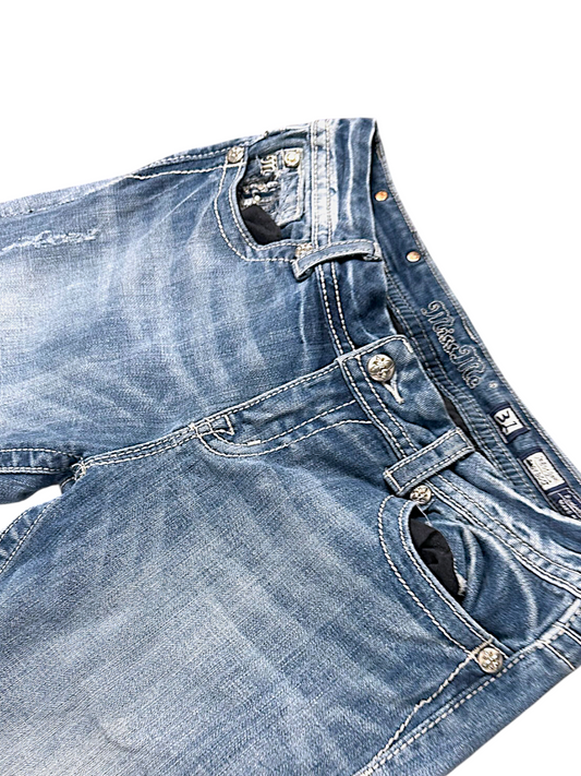 Vintage Miss Me Y2K Bootcut / Flared Damenjeans (M)