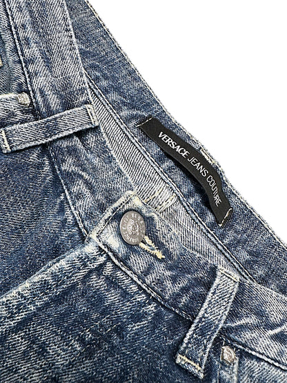 Vintage Versace Y2K Straight Leg Jeans (M)