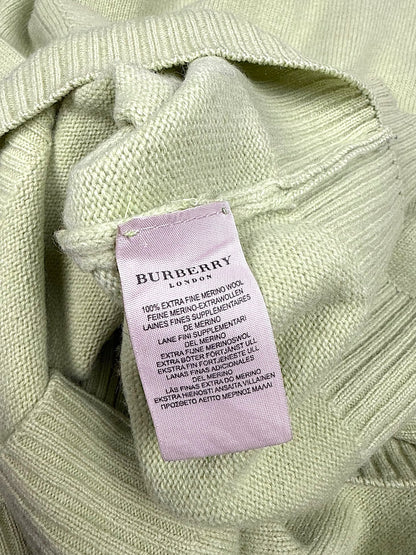 Vintage Burberry Pullover mit Kragen (S)