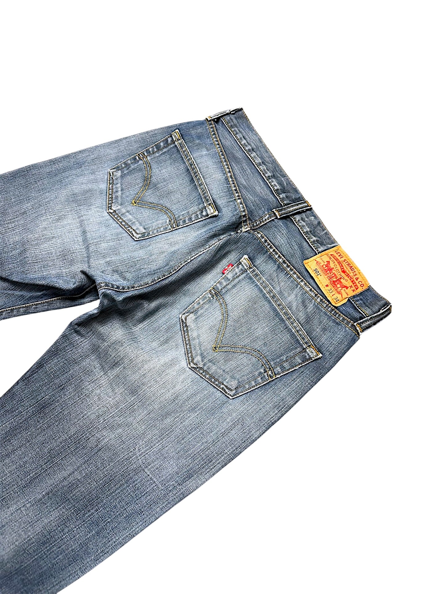 Vintage Levi’s 501 Straight Leg Jeans (L)