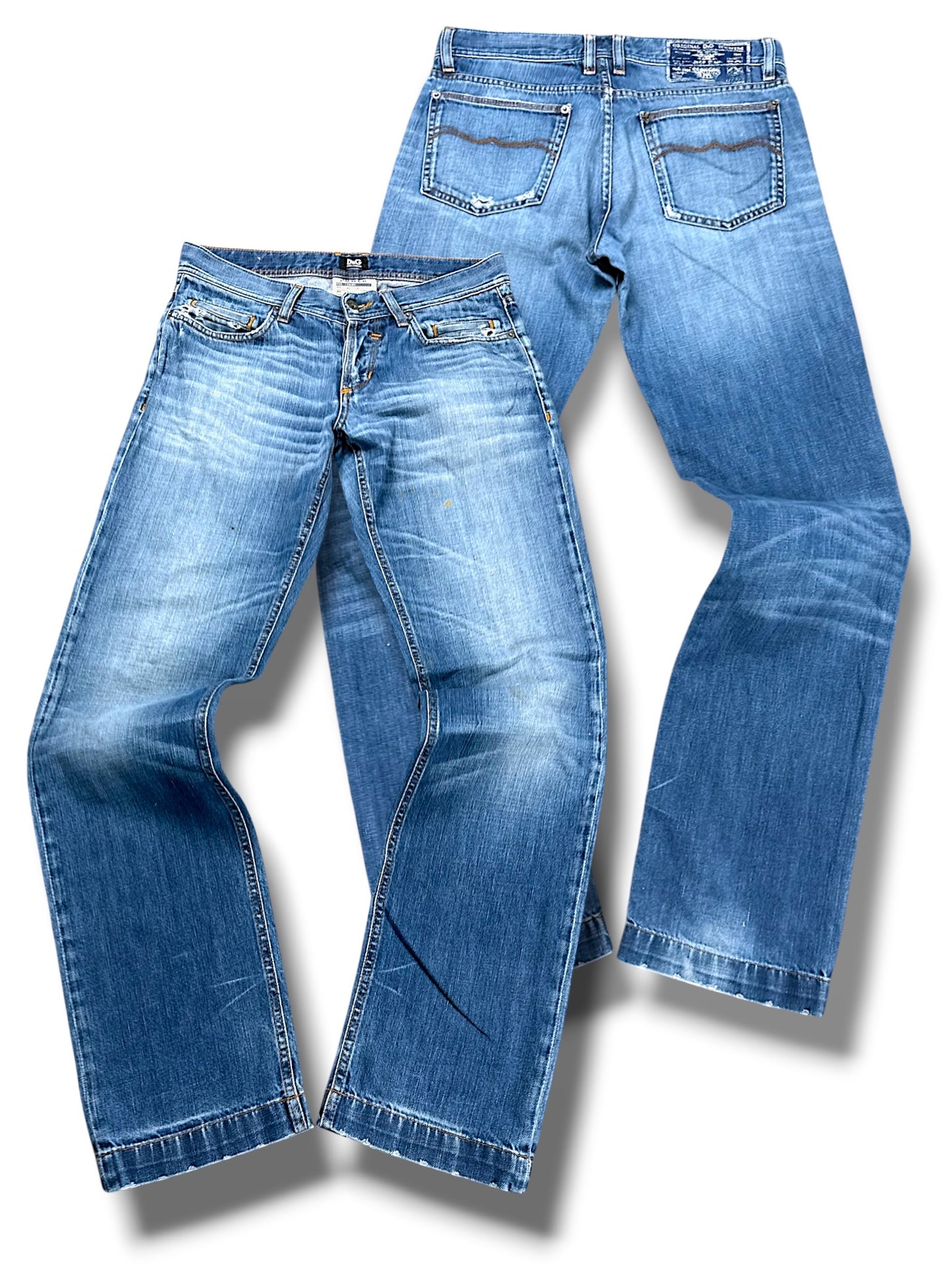 Vintage Dolce & Gabanna Y2K Straight Leg Jeans (M)