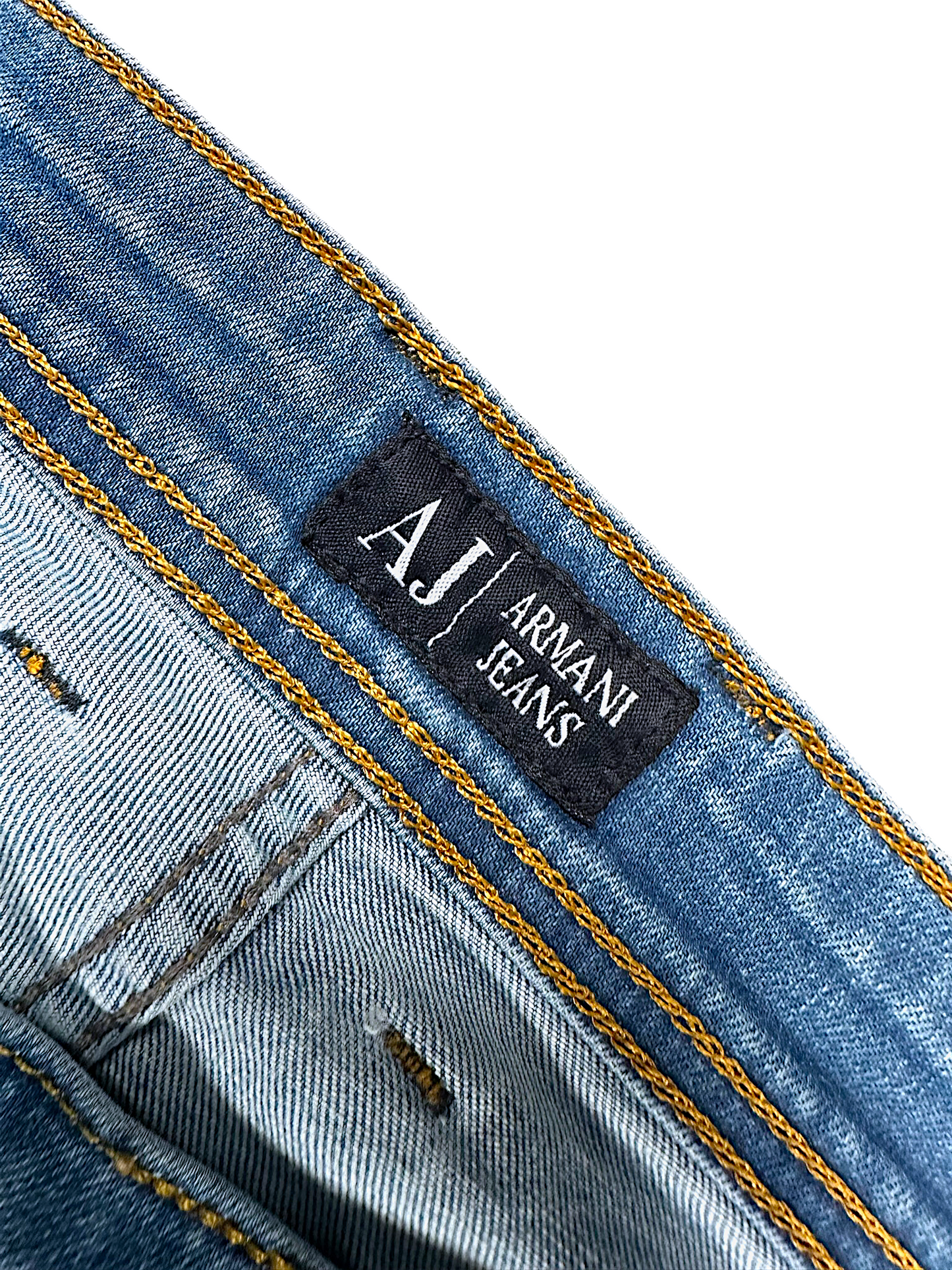Vintage Armani Straight Leg Jeans (XXL)