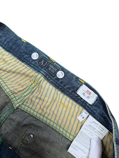 Vintage Armani Straight Leg Jeans (XL)