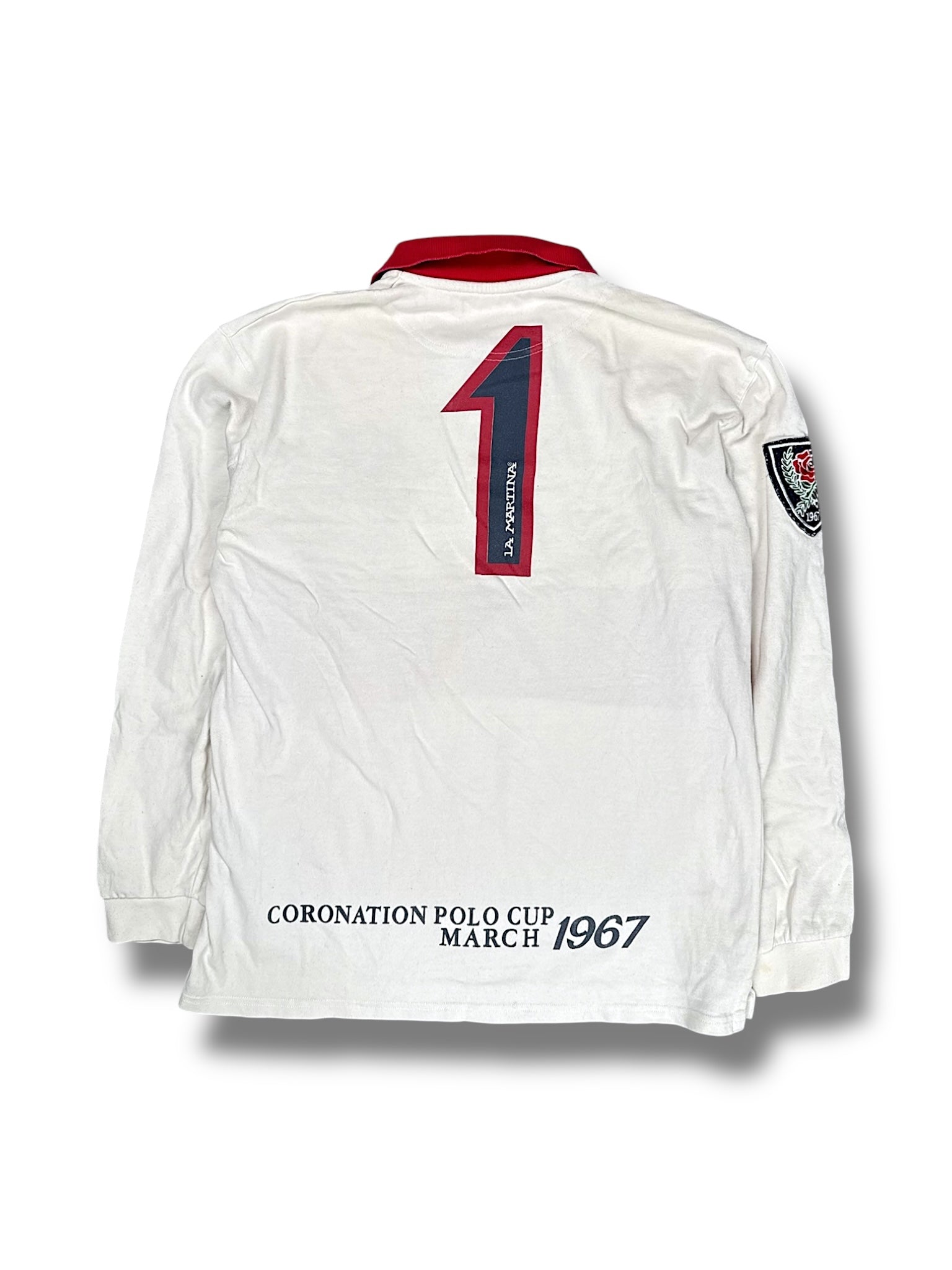 Vintage La Martina Y2K Langarm Polo (L)