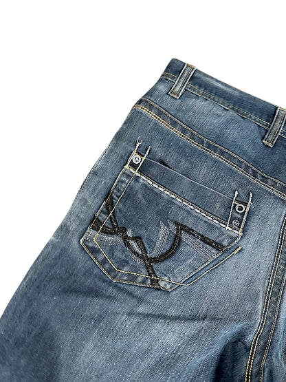 Vintage Armani Y2K Baggy Jeans (L)