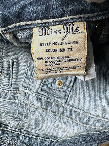 Vintage Miss Me Y2K Low Waist Bootcut / Flared Damenjeans (M)