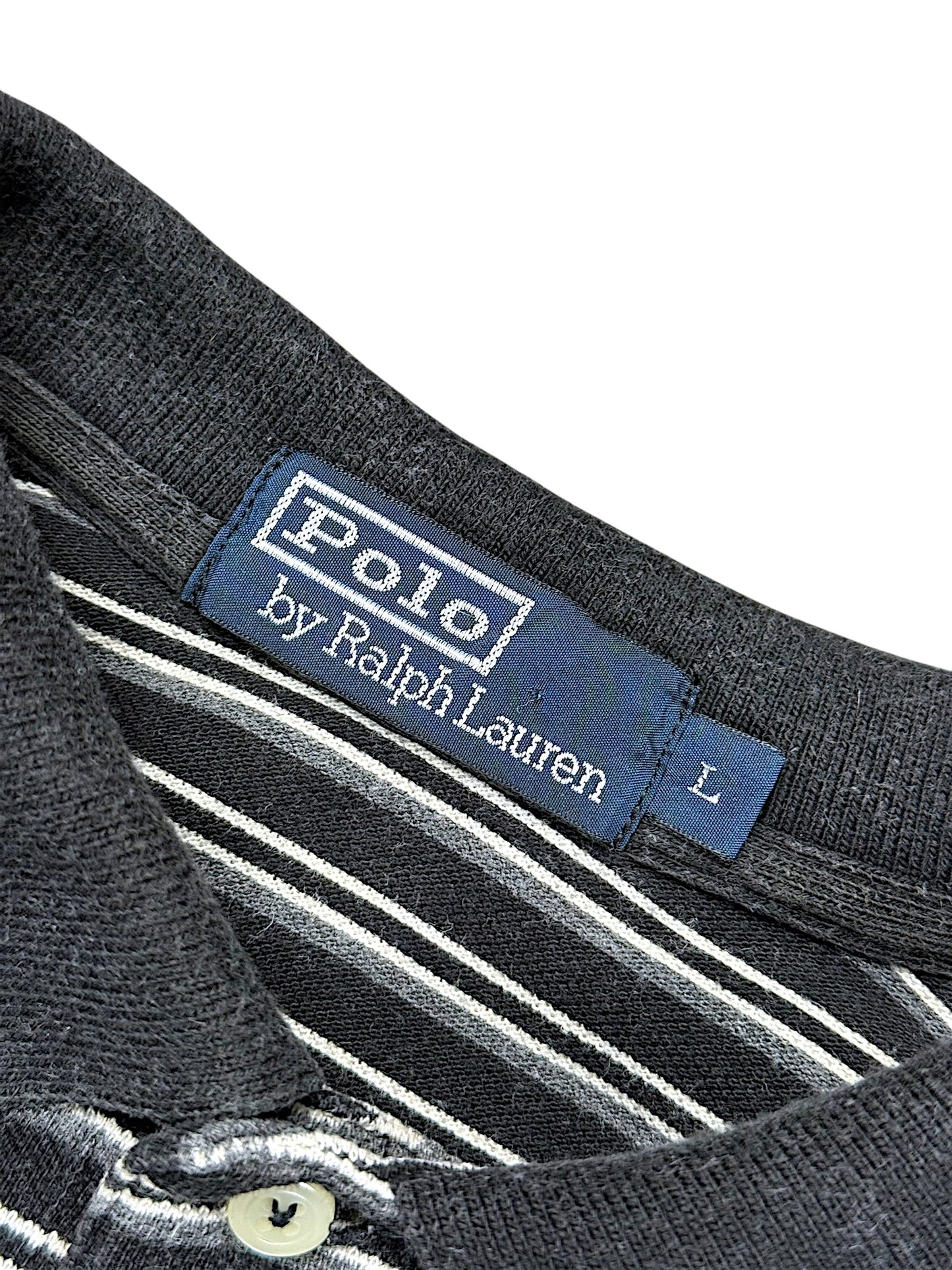 Vintage Ralph Lauren Y2K Langarm Polo (L)