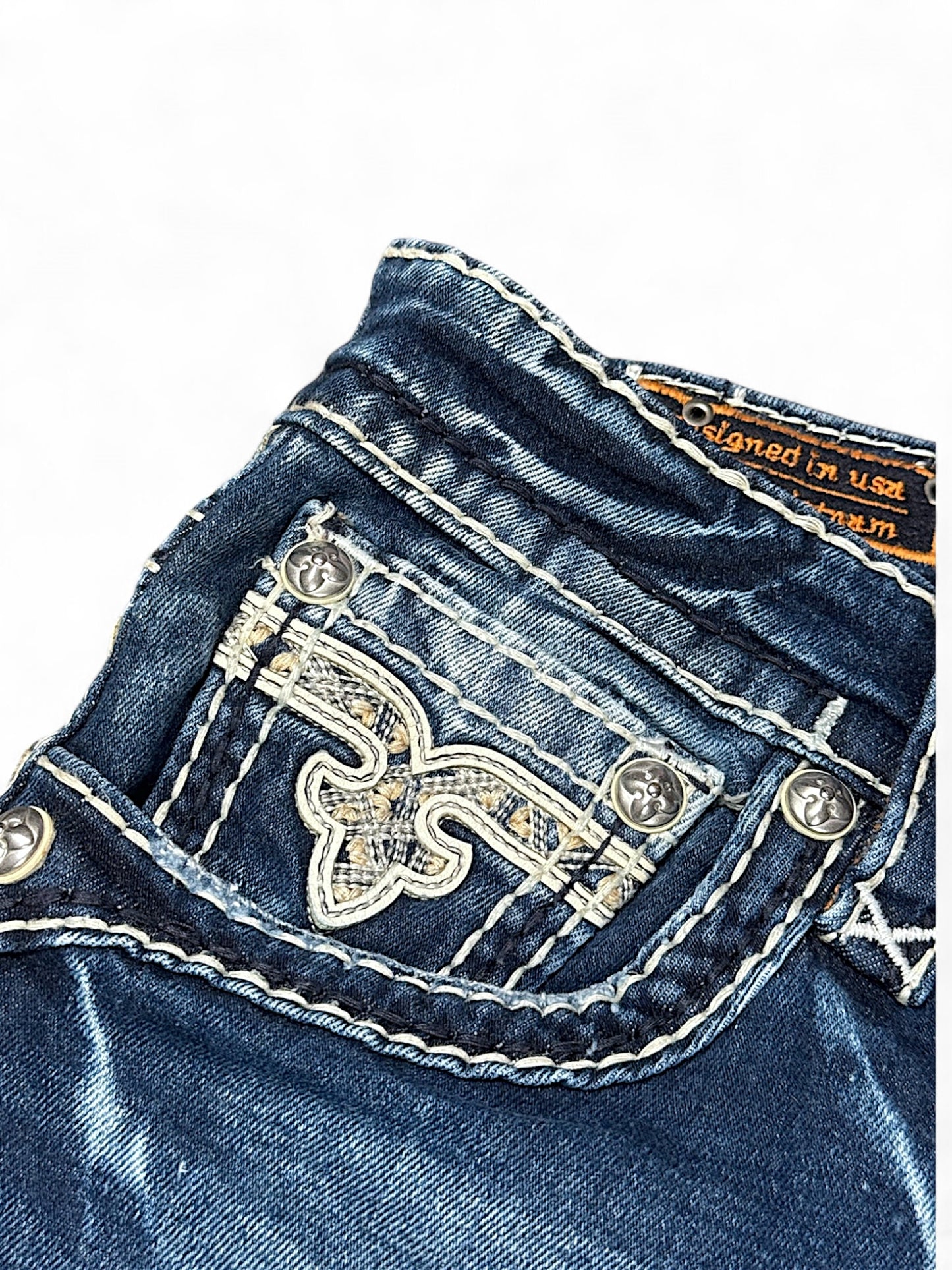 Vintage Rock Revival y2k Jeans (XL)