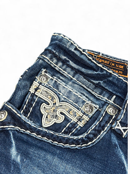 Vintage Rock Revival y2k Jeans (XL)