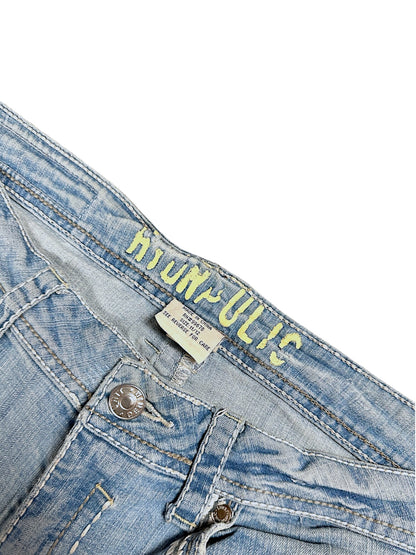 Vintage Y2K Low Waist Bootcut Flared Damenjeans (L)