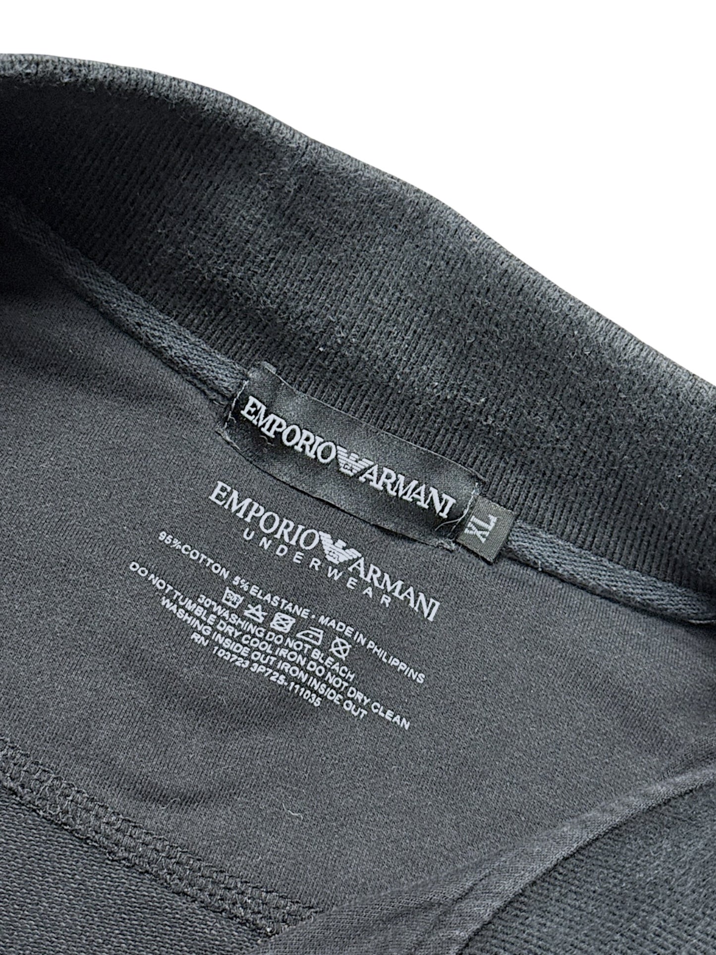 Vintage Armani Zip-Pullover (M)