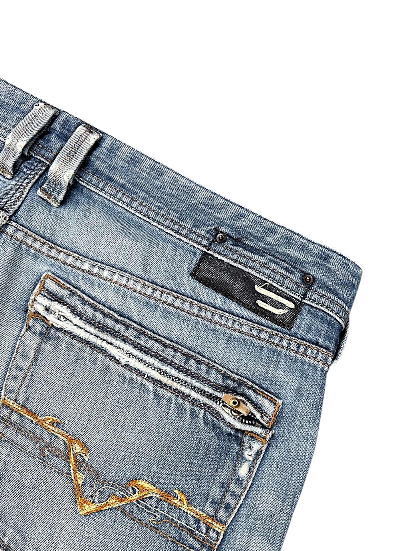 Vintage Diesel Y2K Baggy Jeans (S)