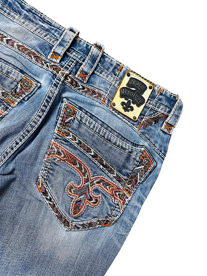 Vintage Rock Revival Y2K Straight Leg Jeans (S)