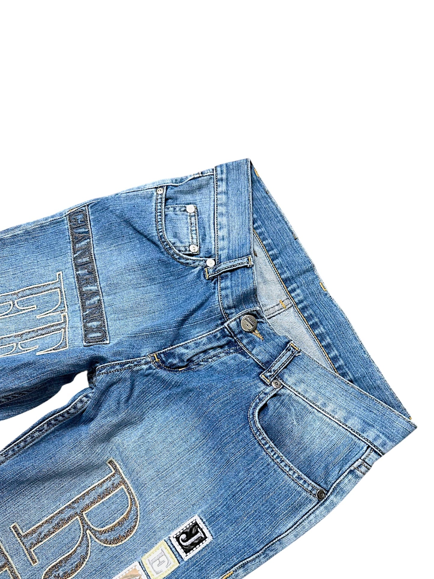 Vintage Gianfranco Ferre Y2K Bootcut / Flared Damenjeans (M)