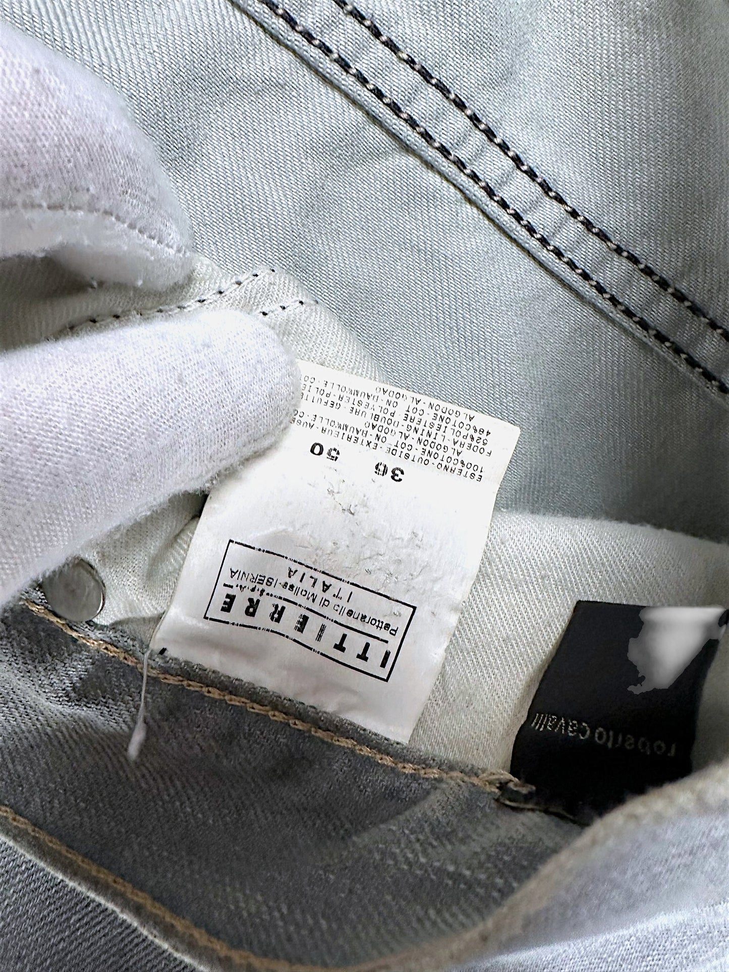 Vintage Just Cavalli Y2K Straight Leg Jeans (S)