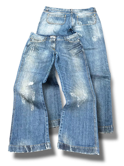 Vintage Dolce & Gabbana Flared Jeans Damen (M)