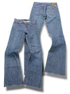 Vintage Armani Y2K Low Waist Bootcut Damenjeans (M)