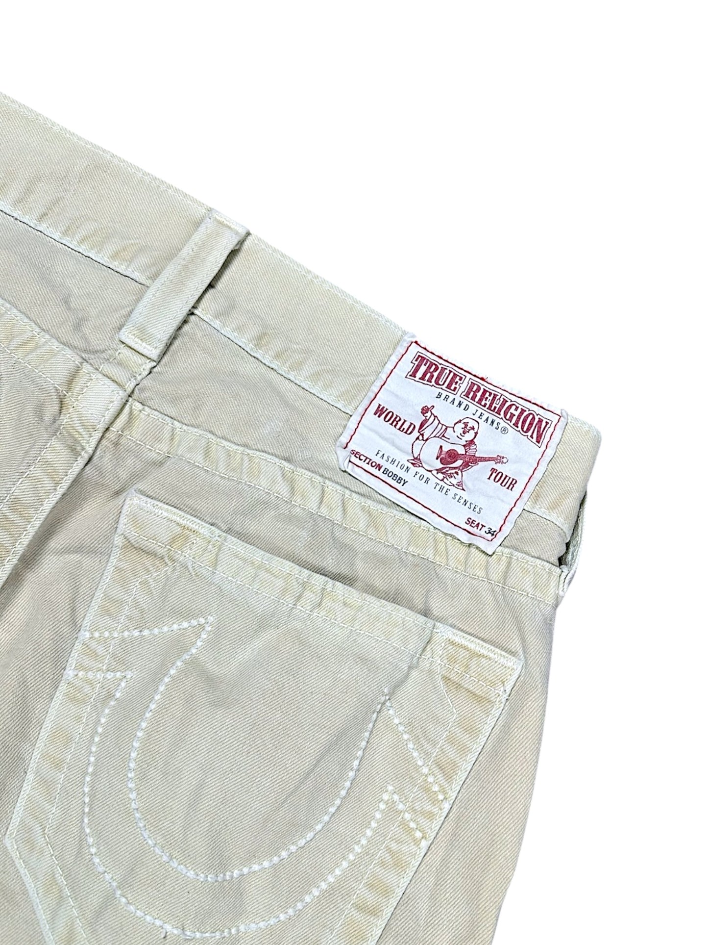 Vintage True Religion Y2K Baggy Chino Hose (M)