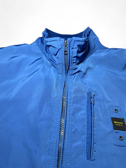 Vintage Blauer Bomberjacke (M)