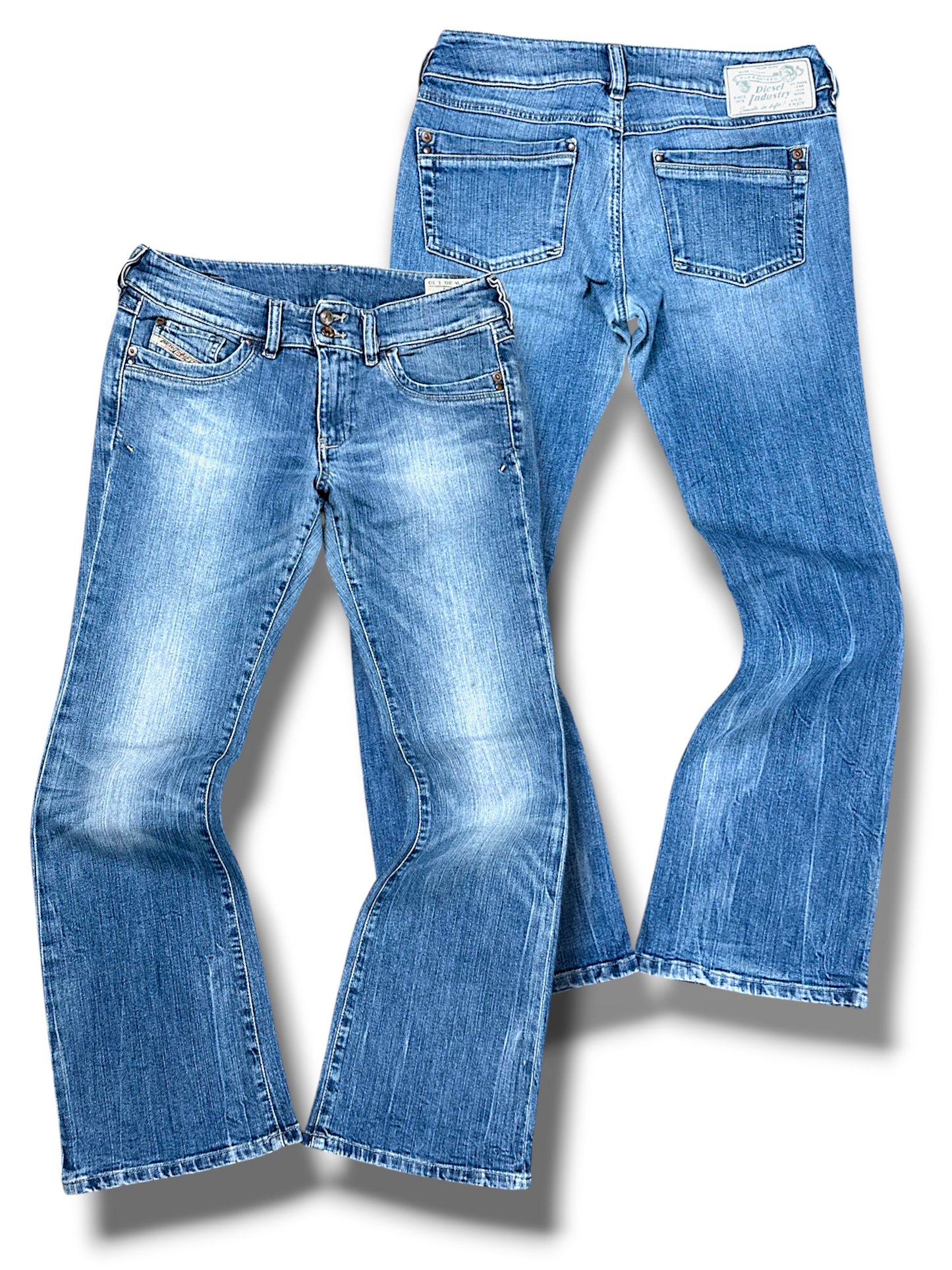 Vintage Diesel Low Waist Bootcut Damenjeans „RONHAR“ (S)
