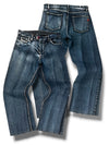 Vintage Diesel Y2K Baggy Jeans (M)