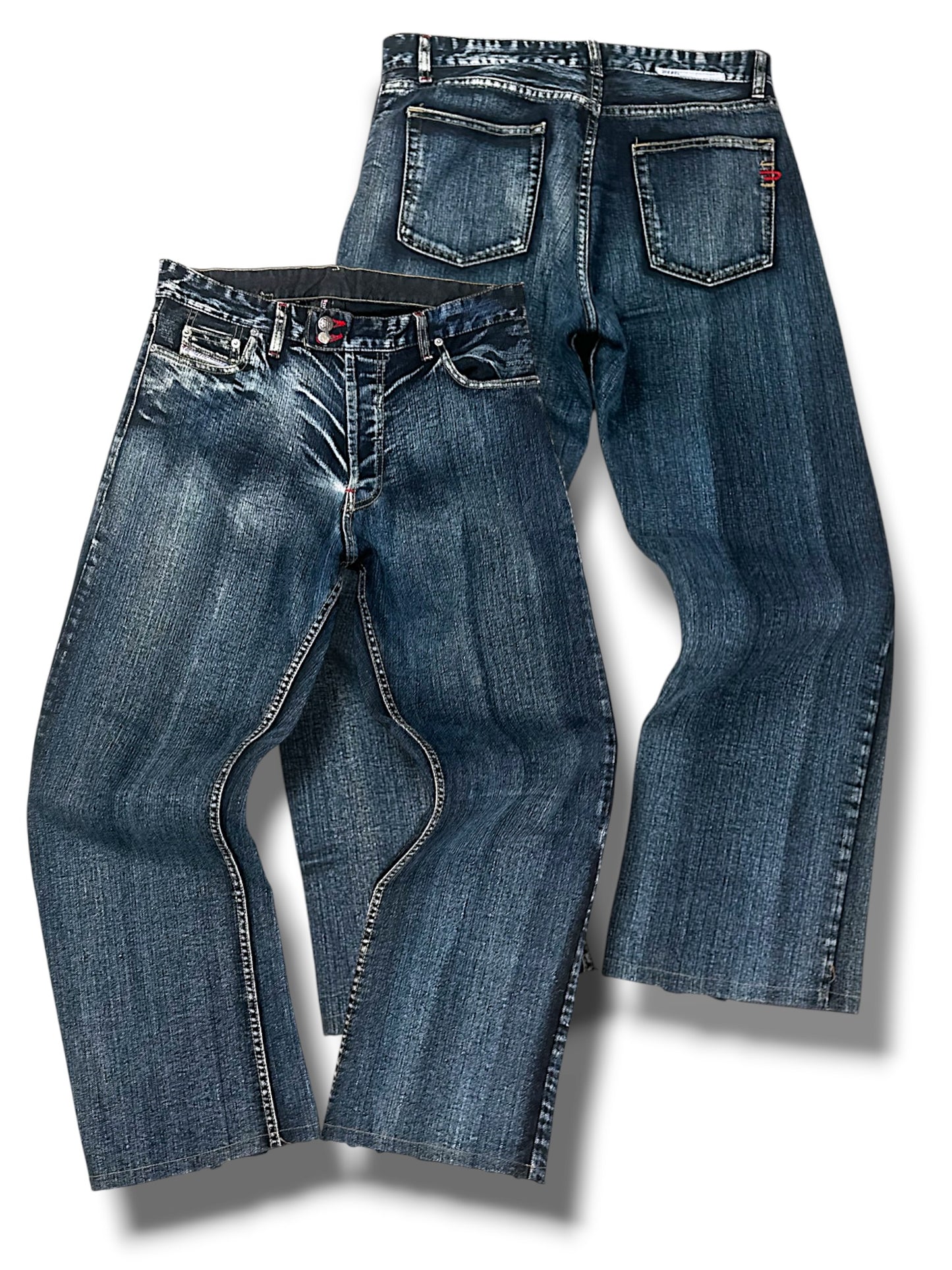 Vintage Diesel Y2K Baggy Jeans (M)