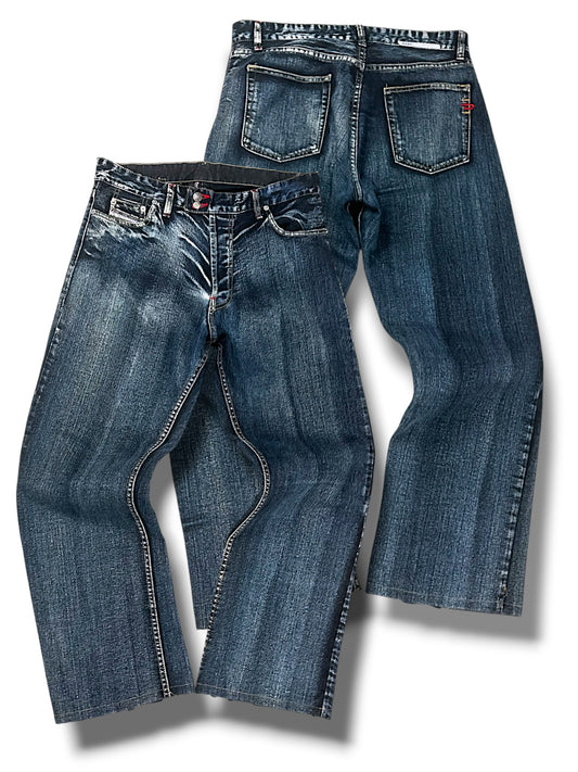 Vintage Diesel Y2K Baggy Jeans (M)