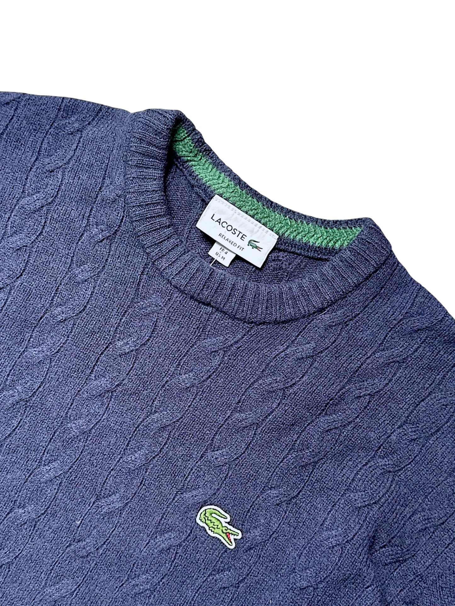 Vintage Lacoste knit sweater (M)