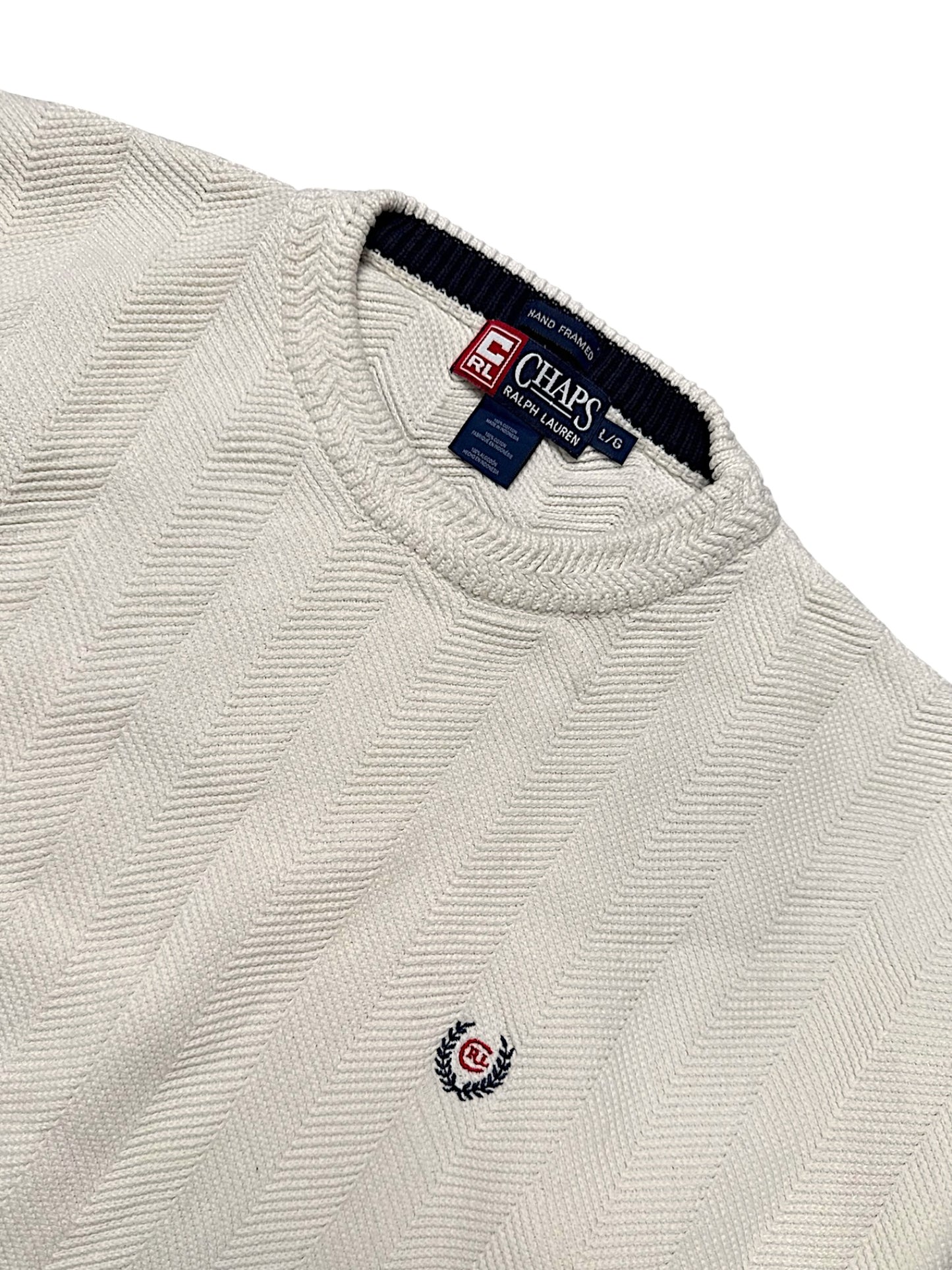 Vintage Ralph Lauren „Chaps“ Pullover (L)
