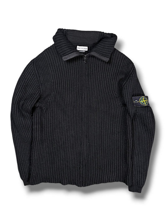 Vintage Stone Island Zip-Pullover mit Kragen (S)