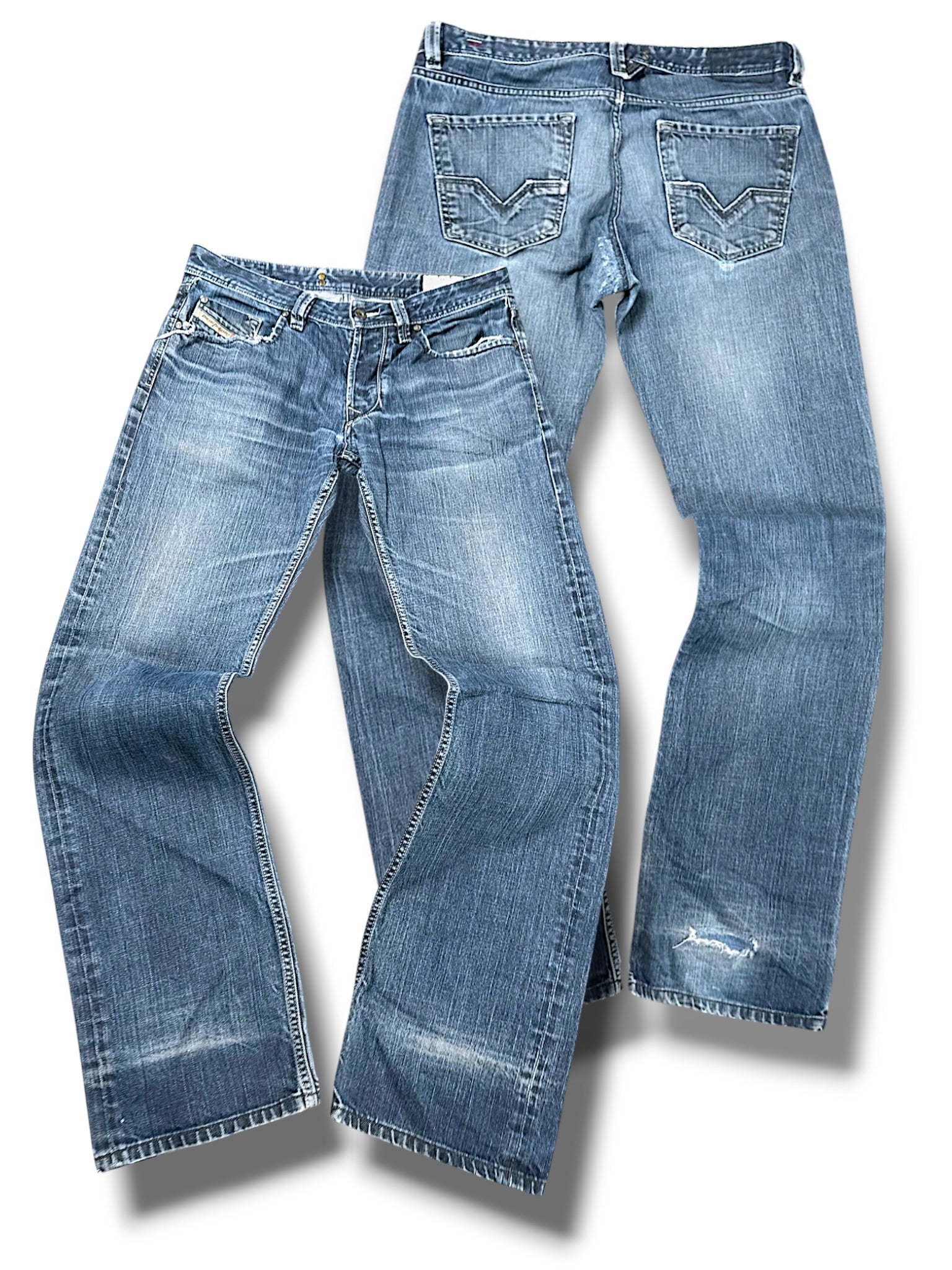 Vintage Diesel Straight Leg Jeans (L)