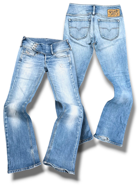 Vintage Diesel Low Waist Bootcut Damenjeans (S)