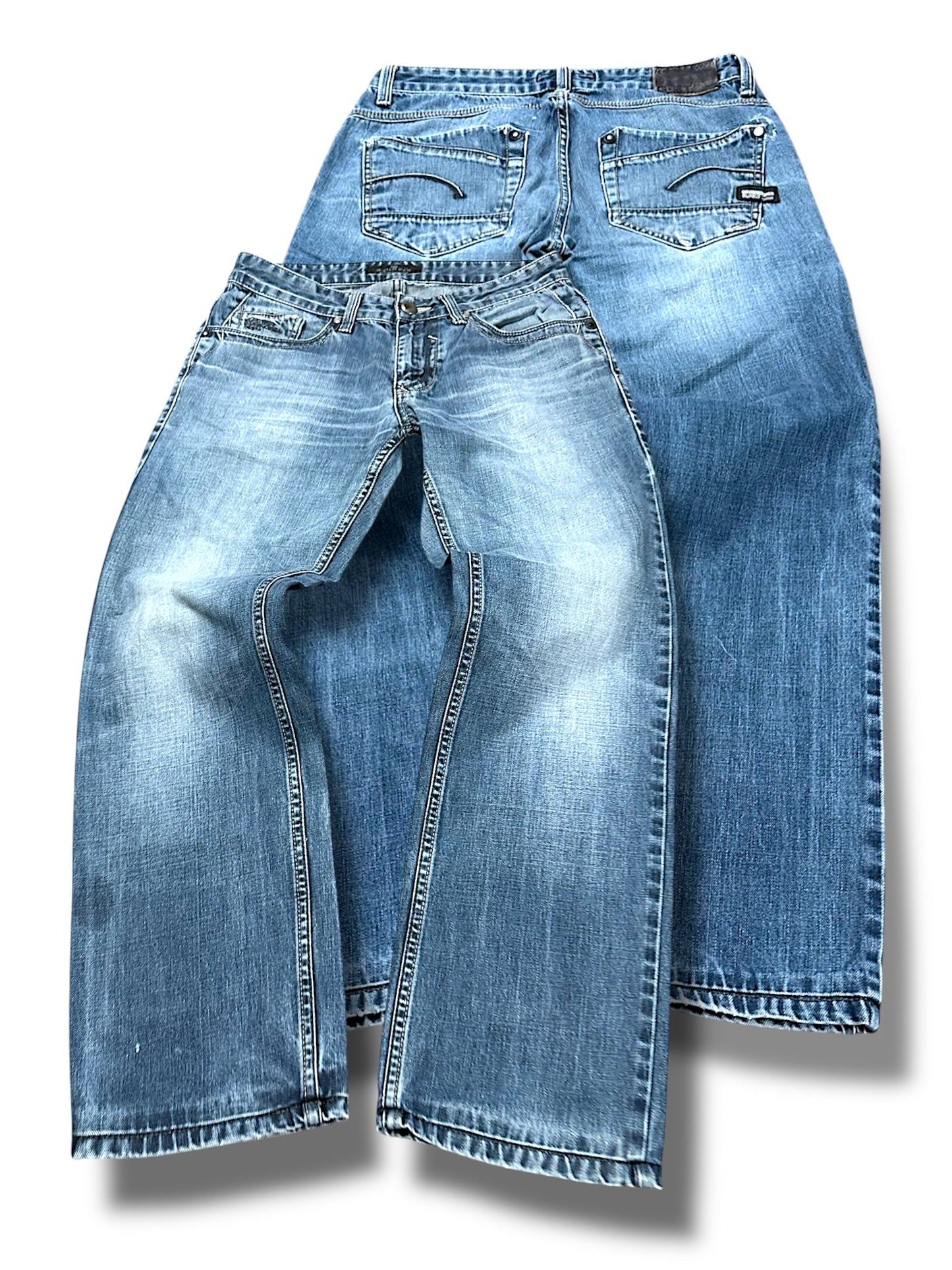 Vintage G-Star Straight Leg Jeans  (S)