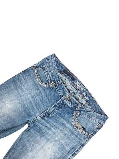 Vintage Wrangler Y2K Bootcut / Flared Damenjeans (XL)