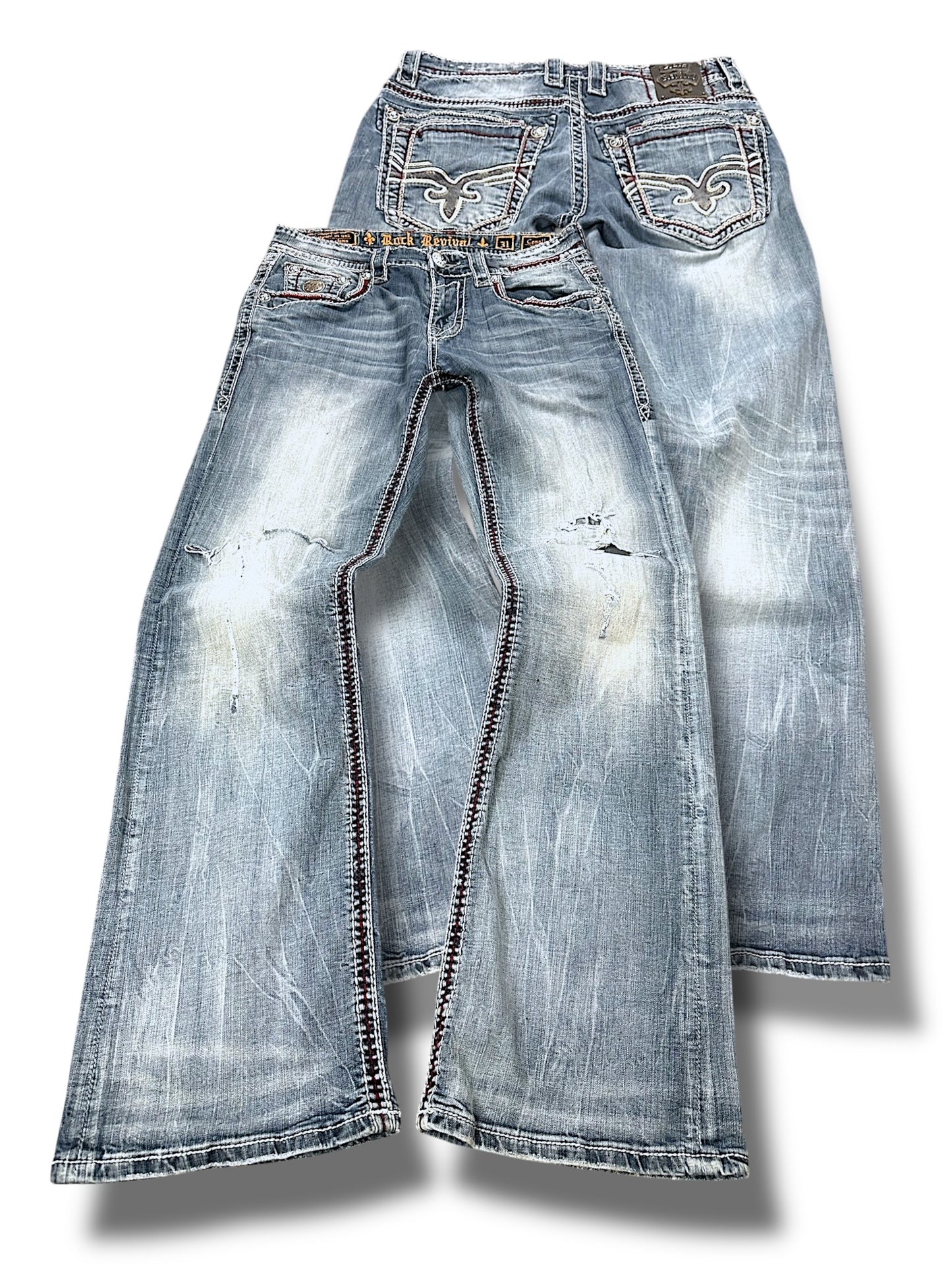 Vintage Rock Revival y2k Bootcut Jeans (L)