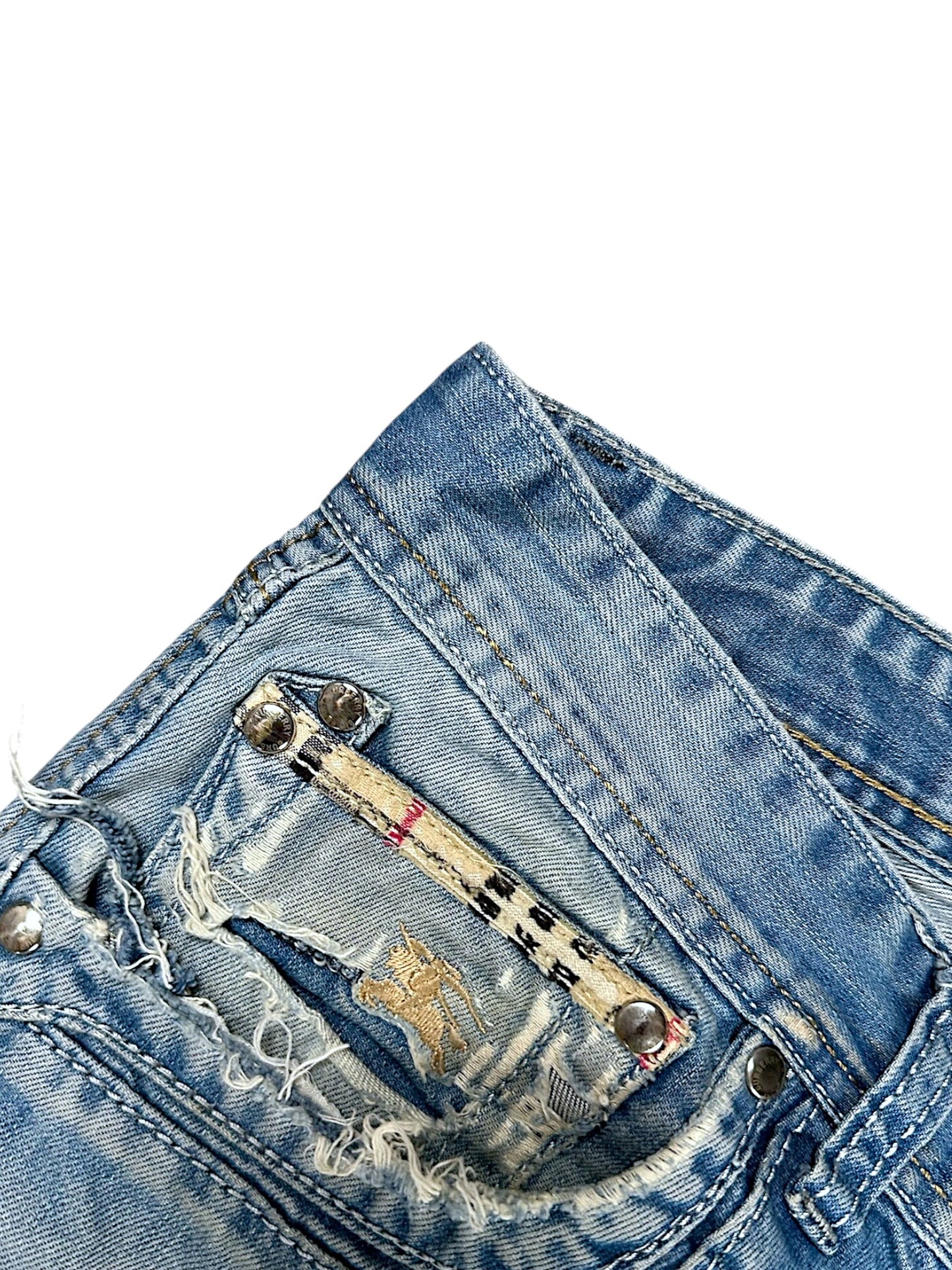 Vintage Burberry Y2K Straight Leg Jeans (L)
