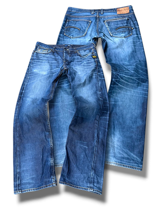 Vintage G-Star Y2K Straight Leg Jeans  (XL)