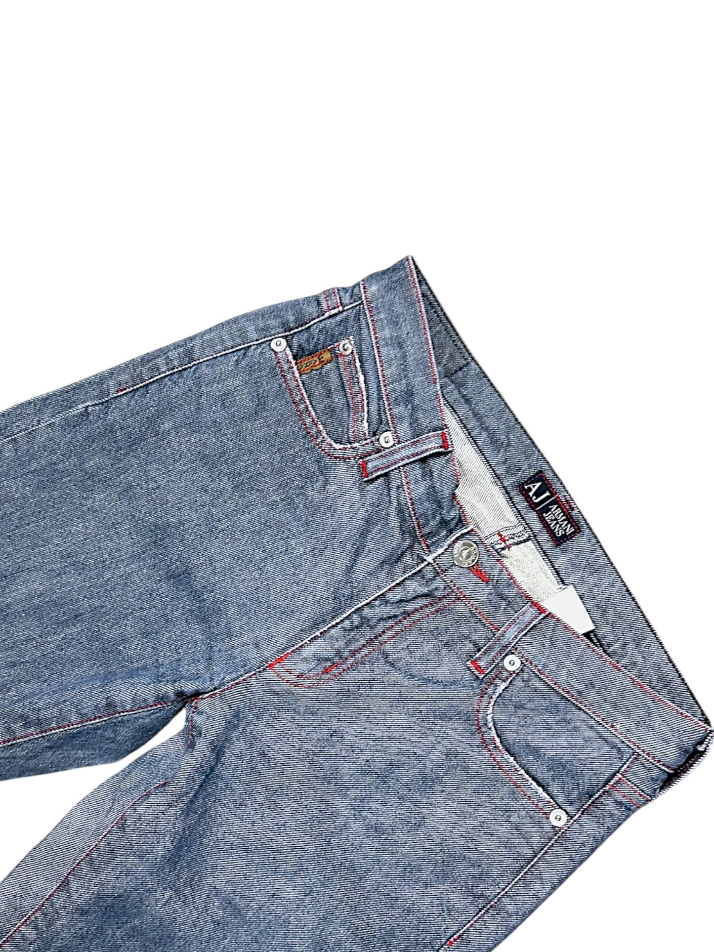 Vintage Armani Y2K Low Waist Bootcut Damenjeans (M)