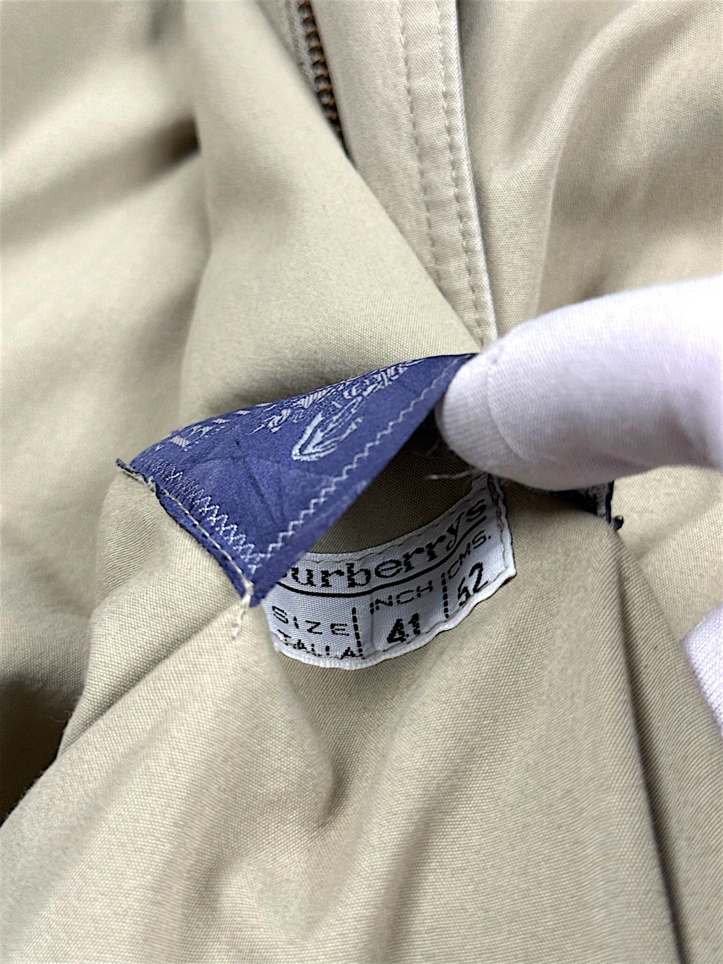 Vintage Burberry Harrington Jacke (M)