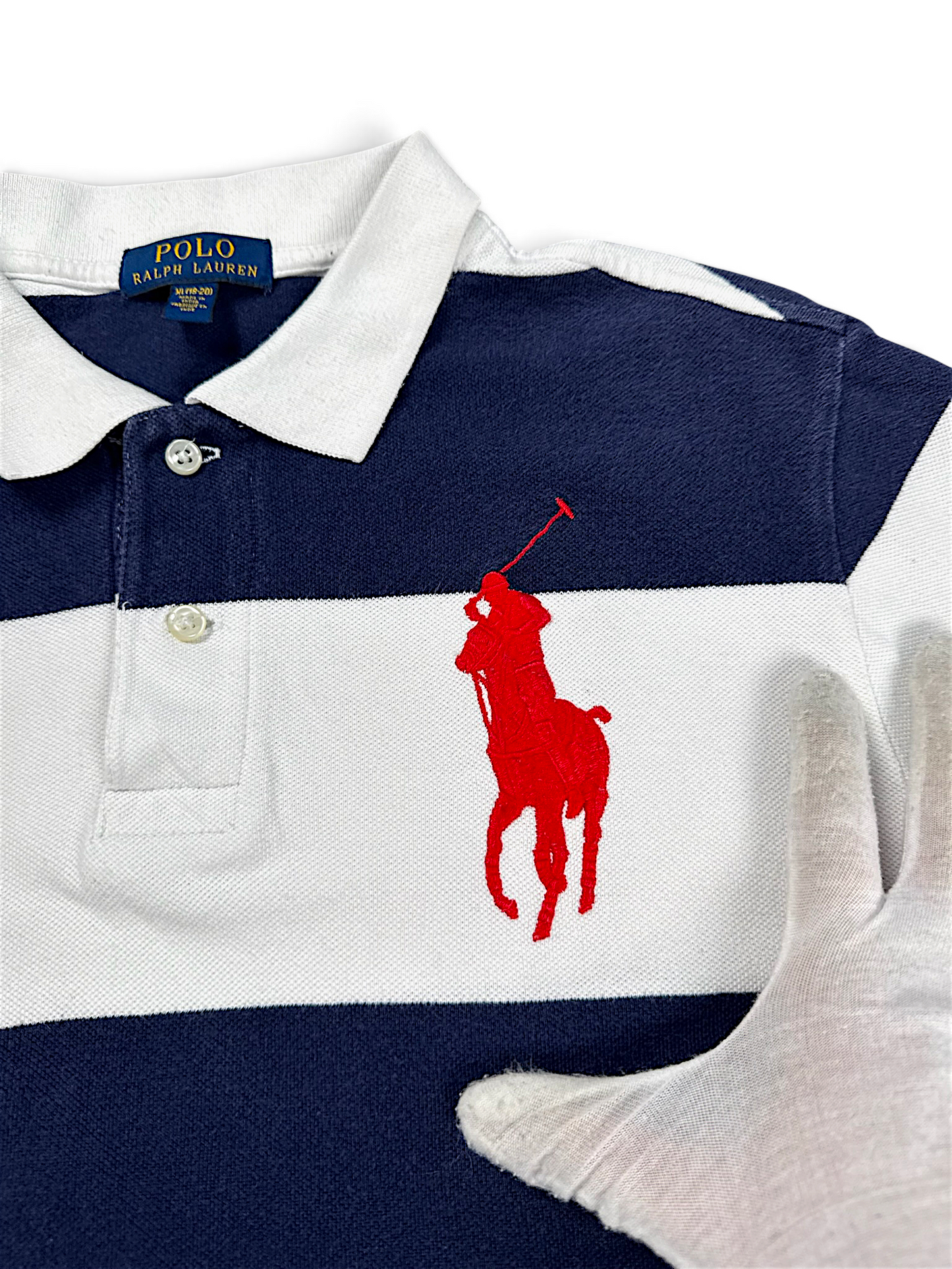 Vintage Ralph Lauren Y2K „Big Pony“ Polo (M)