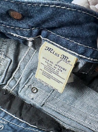 Vintage Miss Me Y2K Low Waist Bootcut / Flared Damenjeans (M)