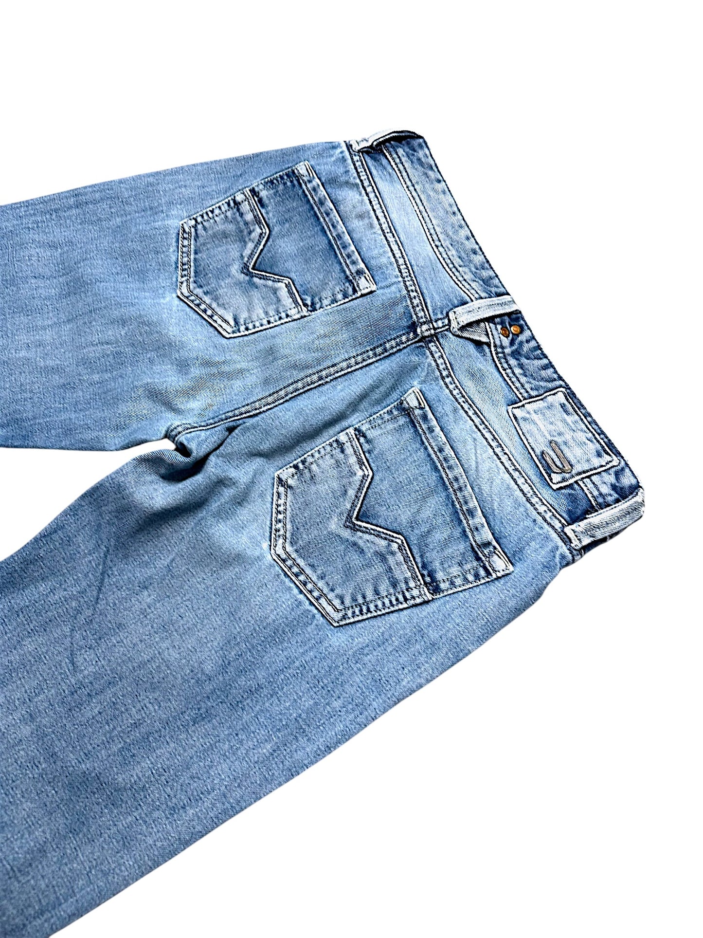 Vintage Diesel Y2K Straight Leg Jeans „Larkee“ (S)