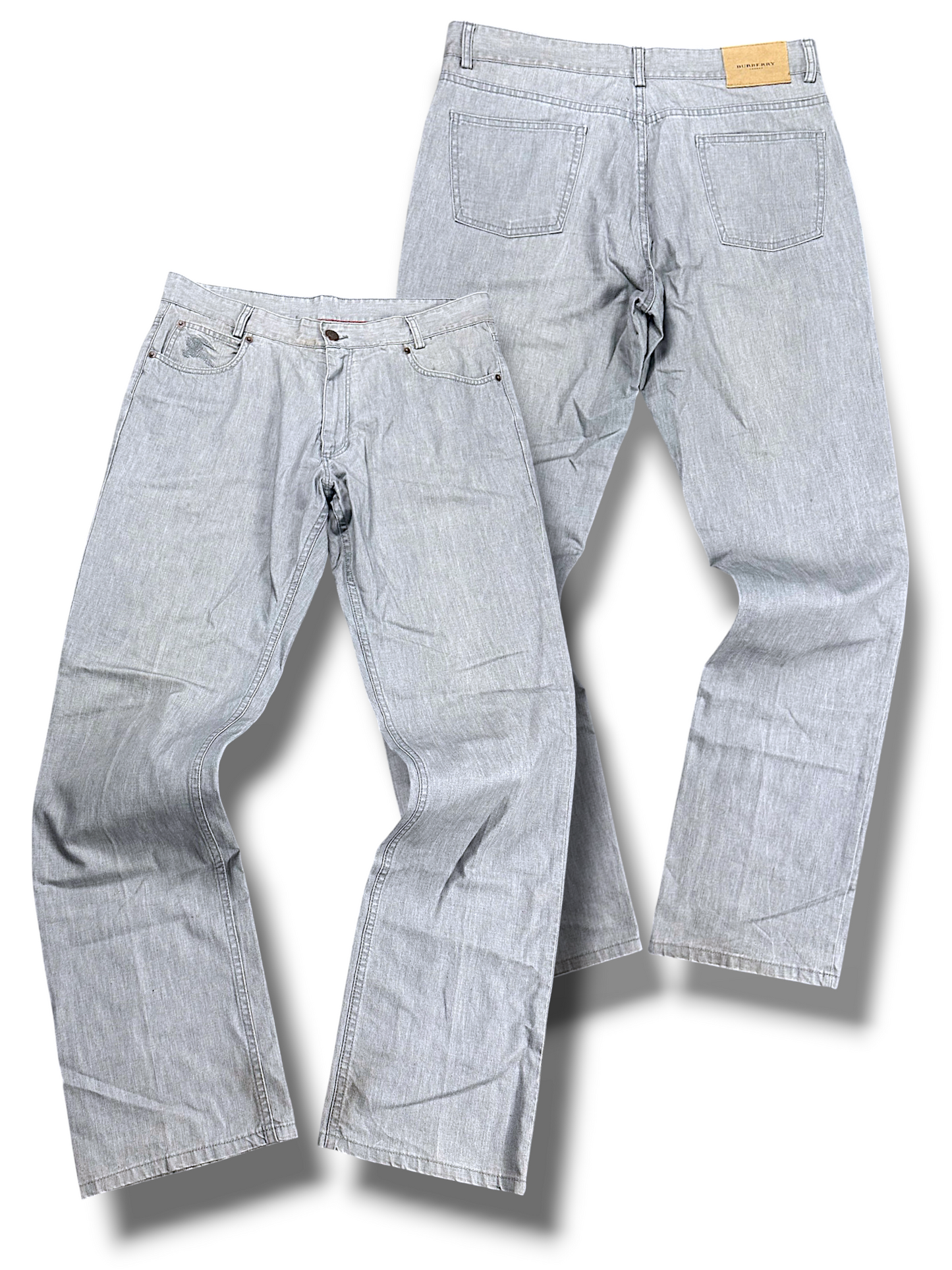 Vintage Burberry Y2K Straight Leg Jeans (XL)