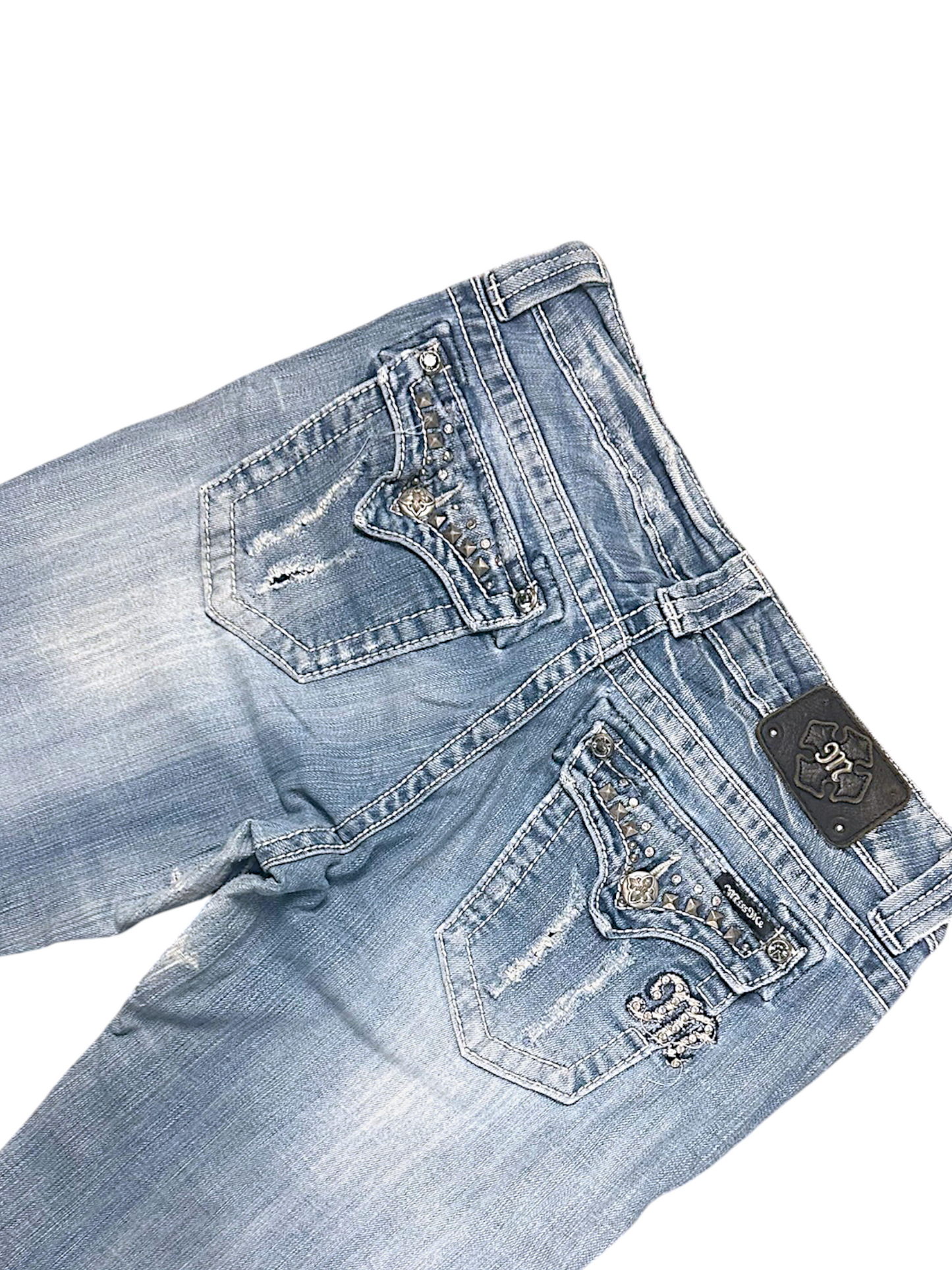 Vintage Miss Me Y2K  Bootcut / Flared Damenjeans (M)